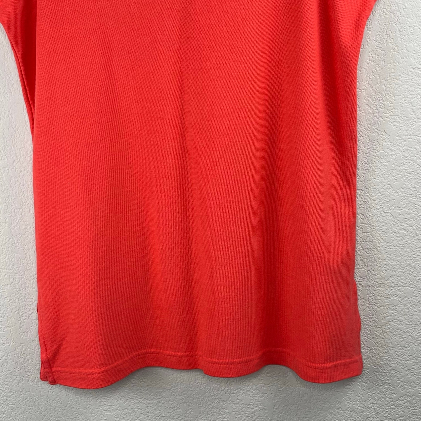 Vintage Just My Size Y2k Coral Orange Split Neck Tunic Top 14w 16w Nwt Coastal — image 6 of 8